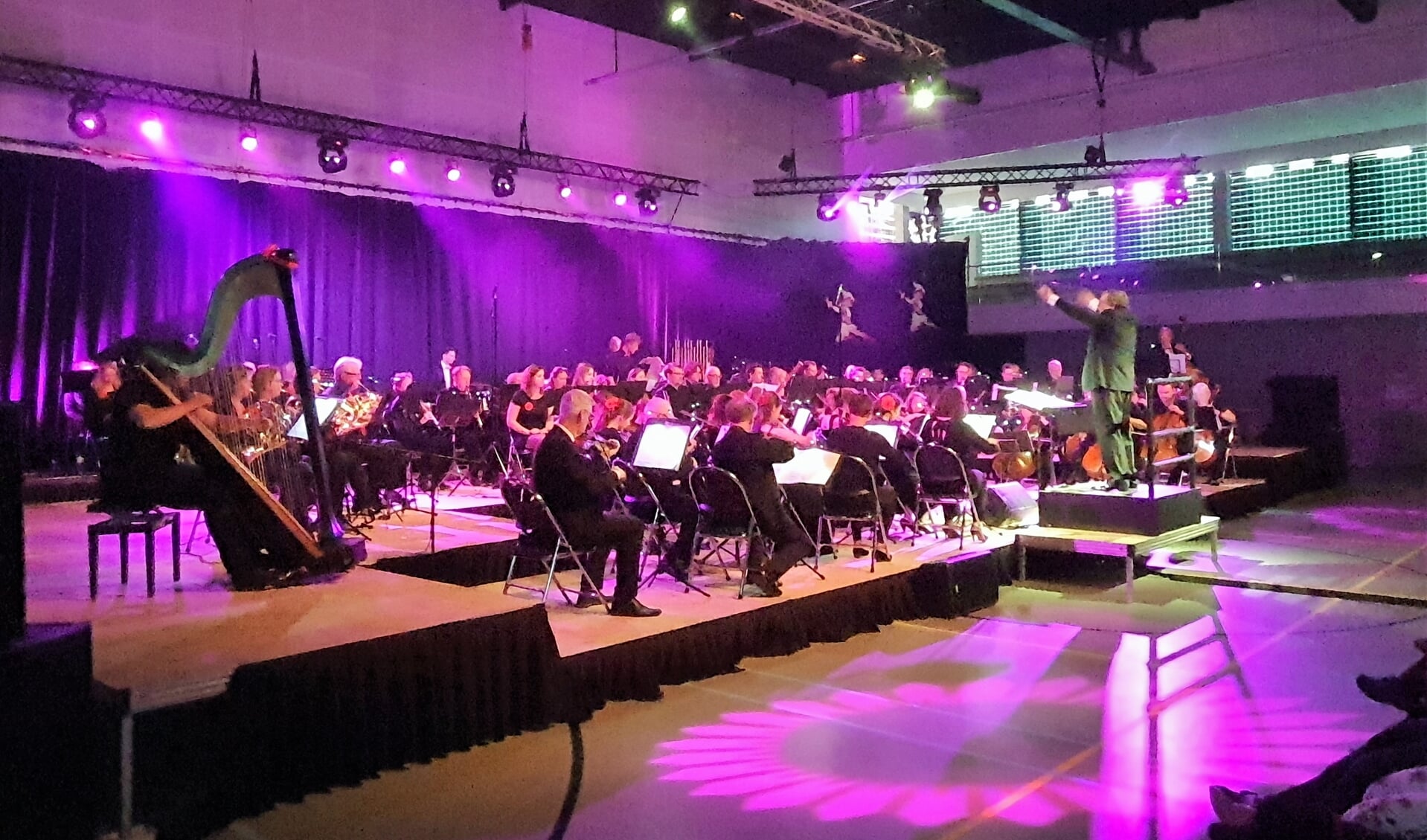 Symphonic Friends onder leiding van dirigent en inwoner van Heelsum, Rien den Hartog, gaf in MFC Doelum een geweldig mooi concert.