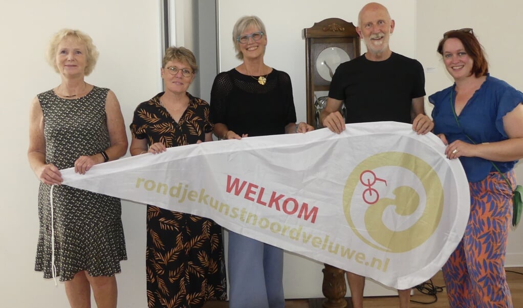  Deelnemers van Rondje Kunst.  