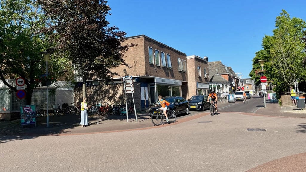 Scholier Casper van ’t Schip tijdens het verkeersexamen.