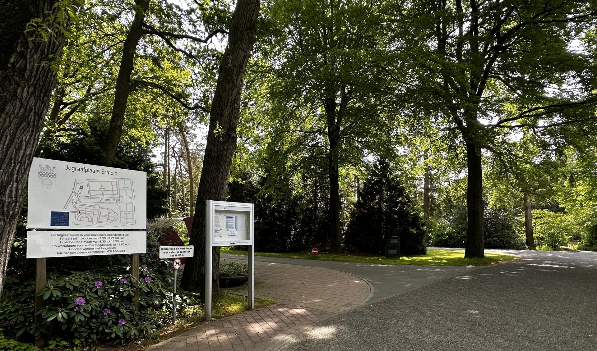 Begraafplaats Koningsvaren in Ermelo wordt uitgebreid.