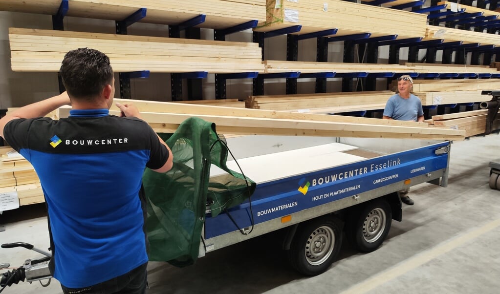 Bouwcenter Esselink levert alle materialen voor de bouw.