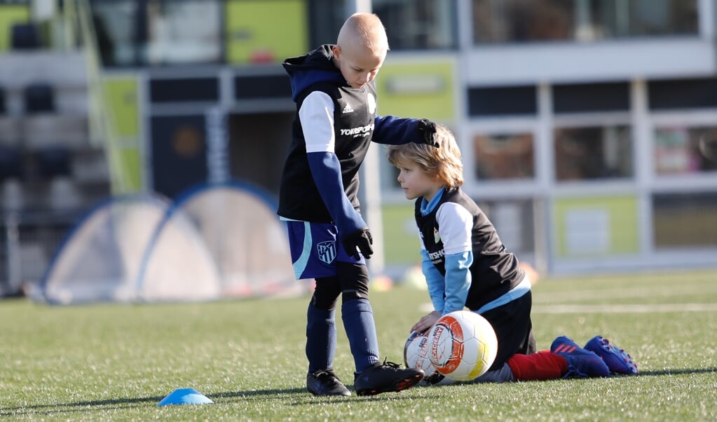 Voetballen bij De Voetbalschool