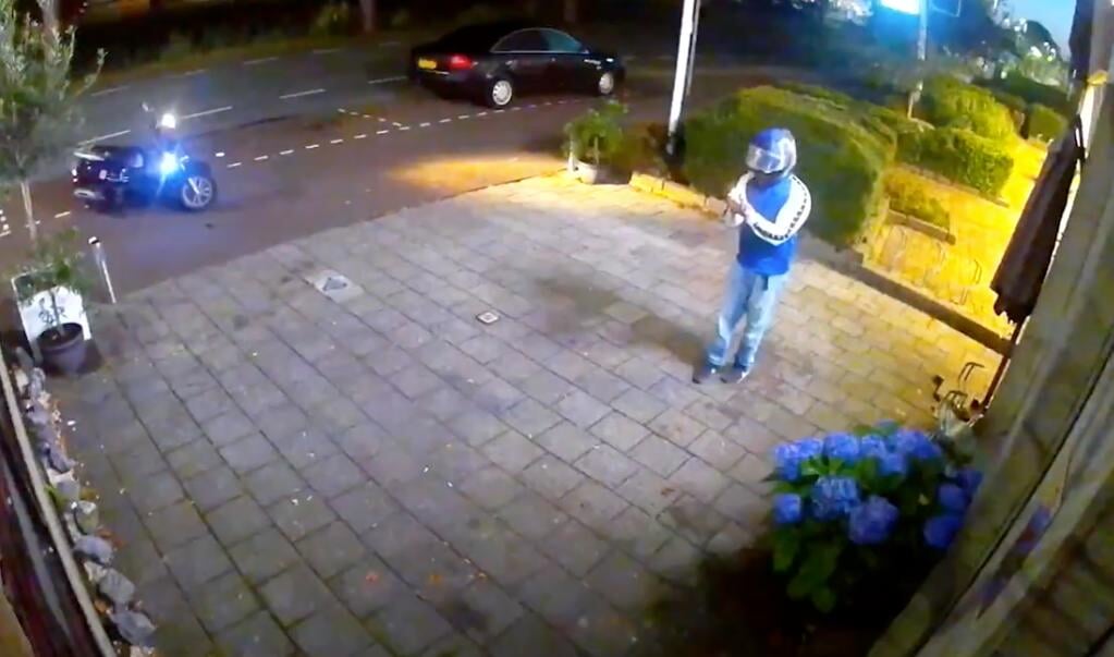 Beeld van het incident op 11 september 2022.