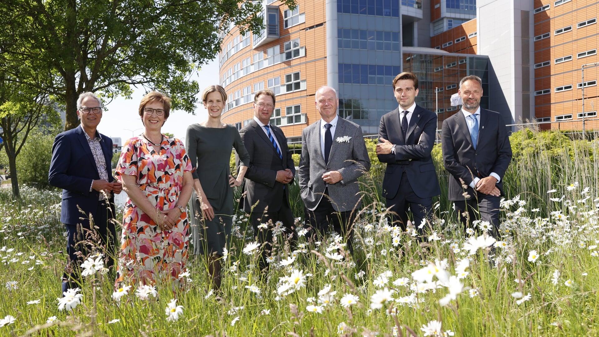 Het nieuwe bestuur van het Hoogheemraadschap van Rijnland.