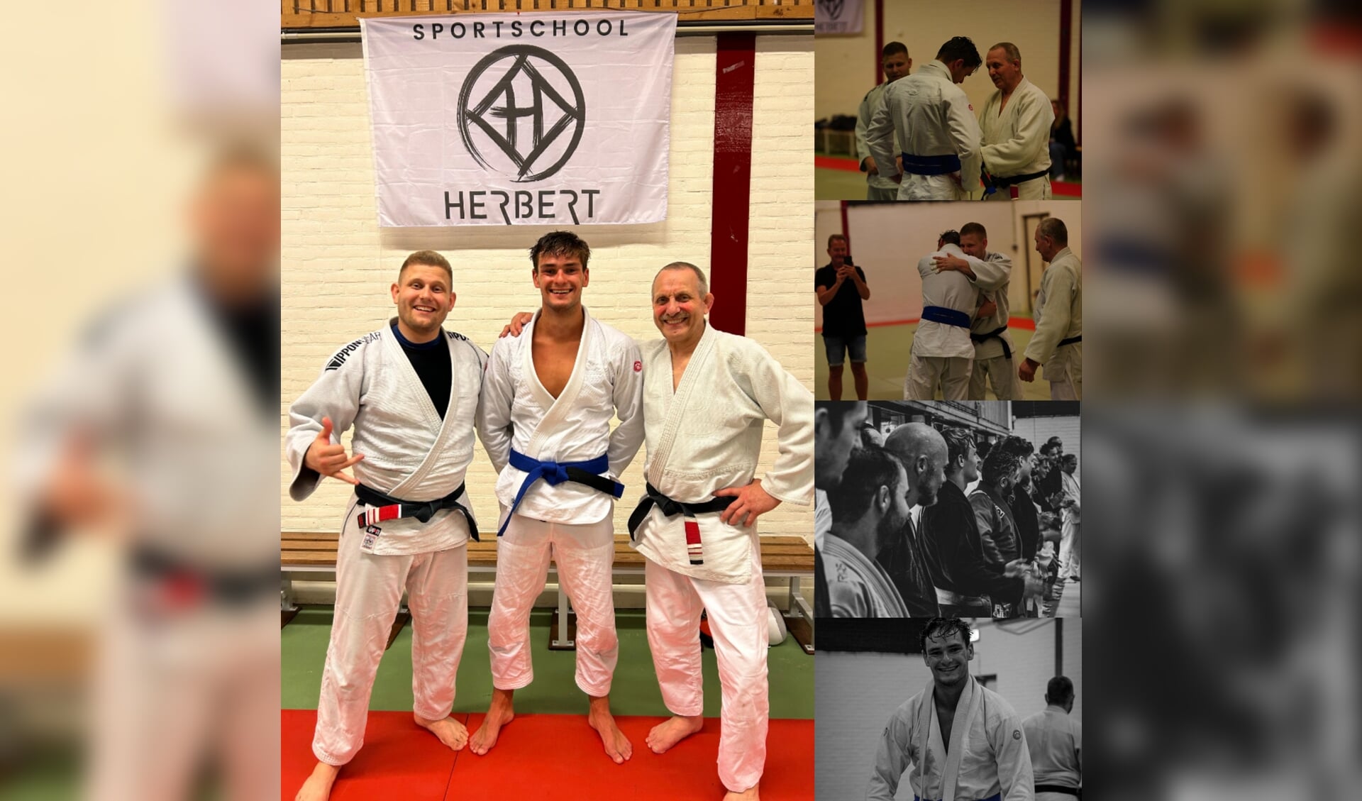 Luke Drost Blauwe Band Braziliaans Jiu Jitsu