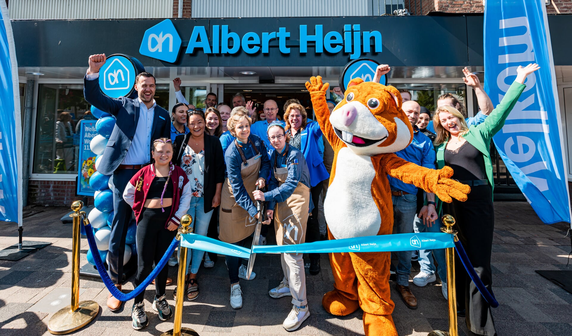 800 Bezoekers Bij Opening Albert Heijn Euterpeplein Nieuws Uit De