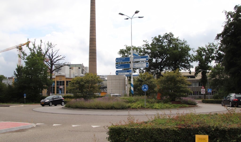 Was het in 2003 nog een idee, de rotonde bij Nestlé ligt er. 