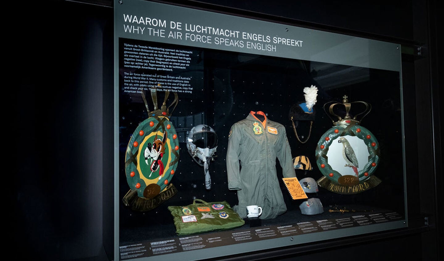 De objecten in het Nationaal Militair Museum.