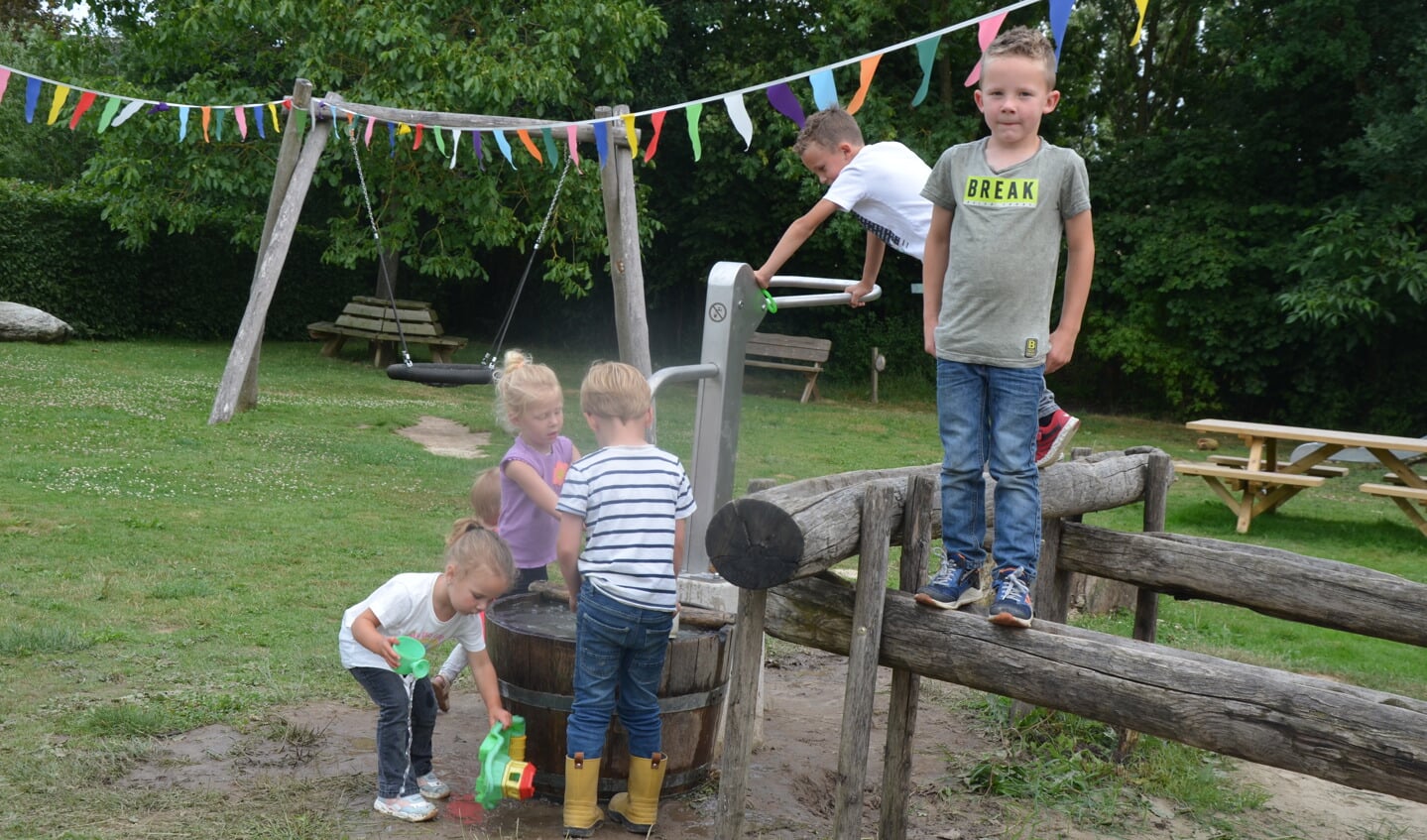 De waterpomp is nieuw