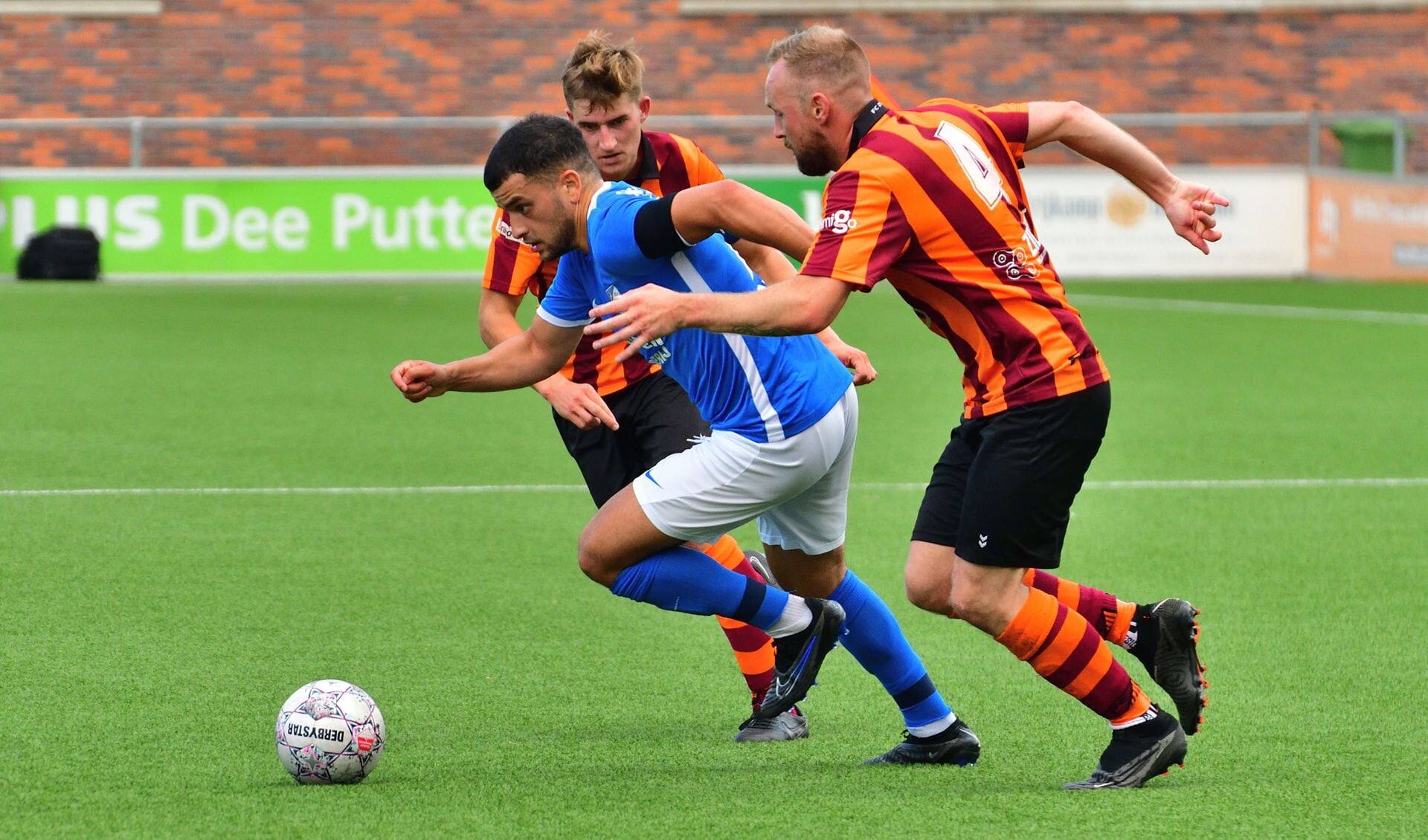 Sabir Achefay had het afgelopen zaterdag op zijn heupen tegen FC Zutphen.