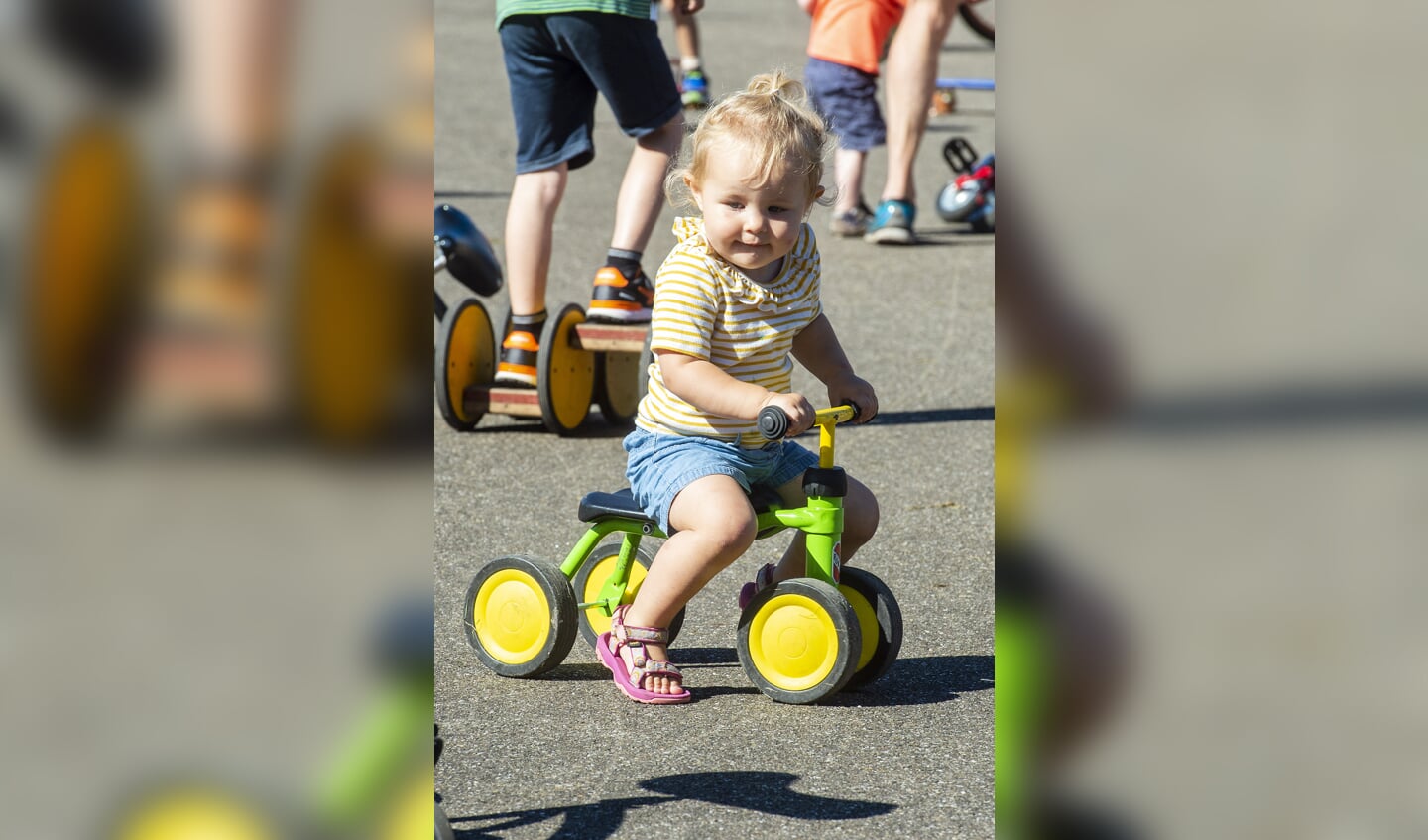 Keistadfietsfestival aan de Rubensstraat