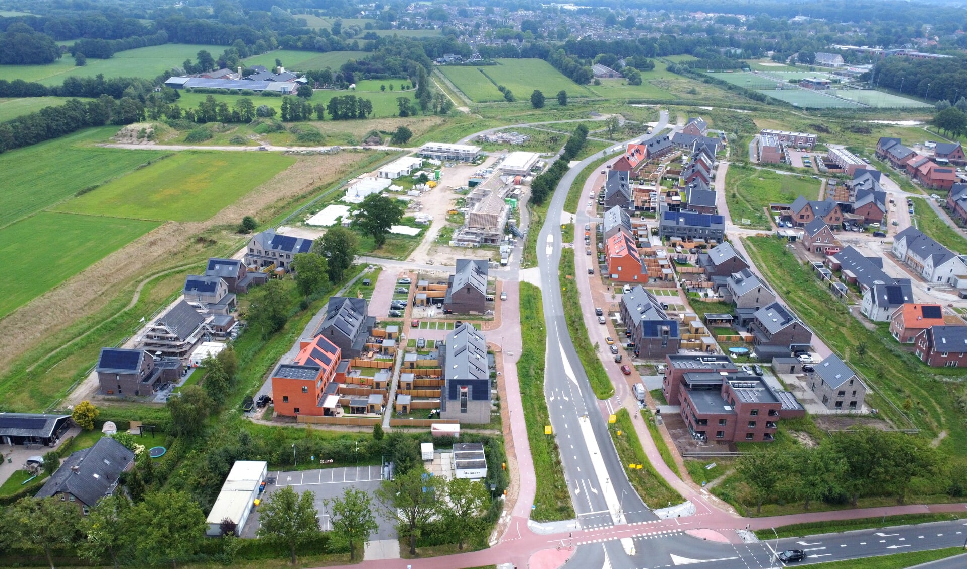 In Bloemendal werden in het eerste halfjaar van 2023 veel nieuwe woningen opgeleverd.
