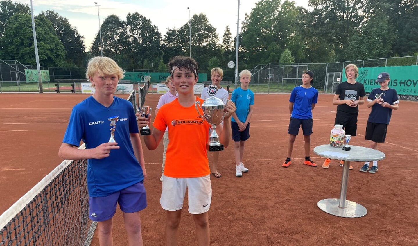 winnaars van de felbegeerde trofeeën