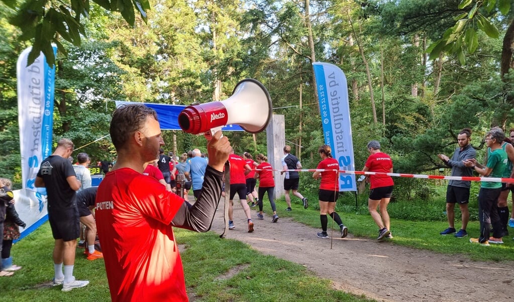 start/finish SV Putten zomerestafette