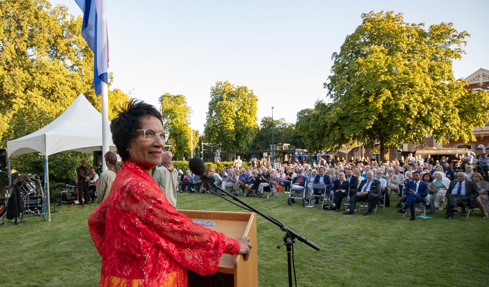 Nona maakte in augustus indruk met haar toespraak tijdens de herdenking van de capitulatie van Japan.