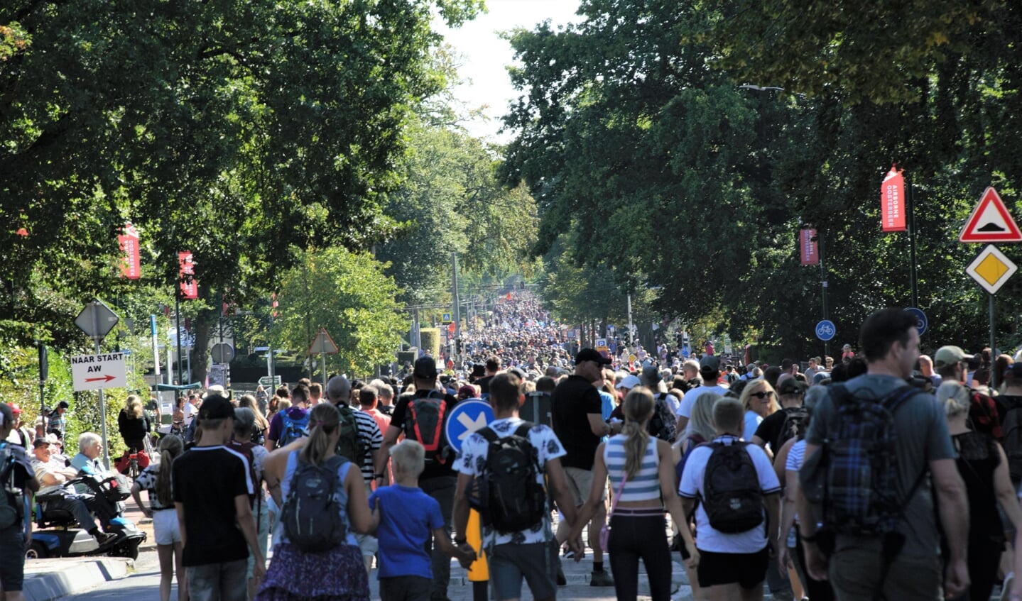 Vorig jaar liepen 30.000 wandelaars de Airborne Wandeltocht.