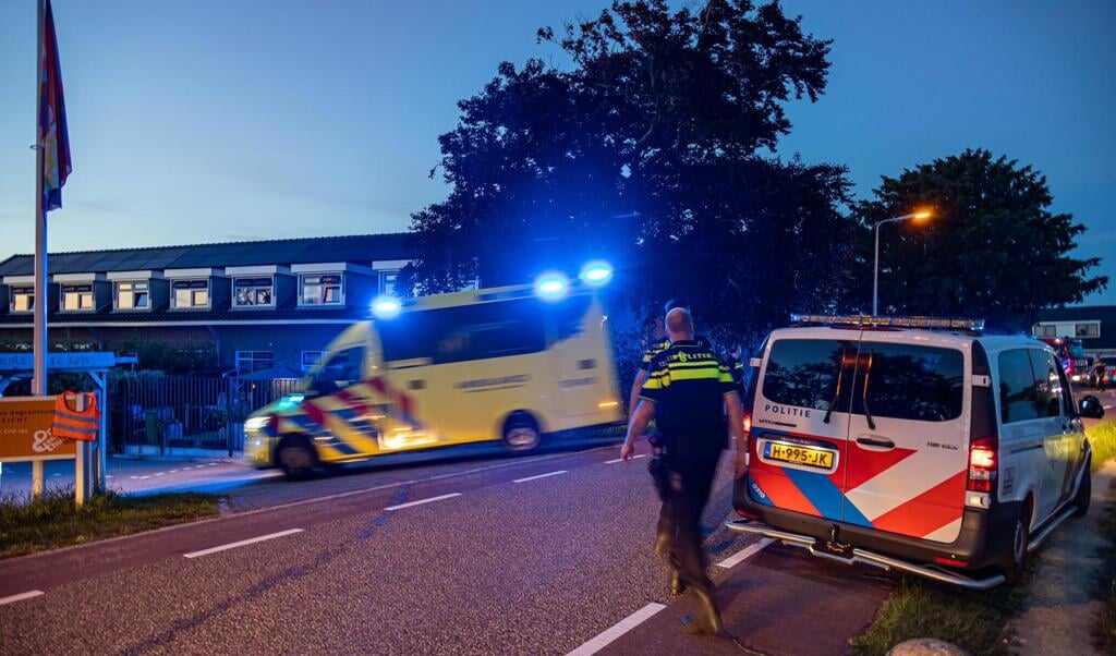 Diverse hulpdiensten kwamen ter plaatse.