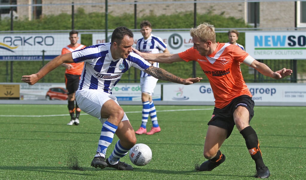 Corné Davelaar in actie.