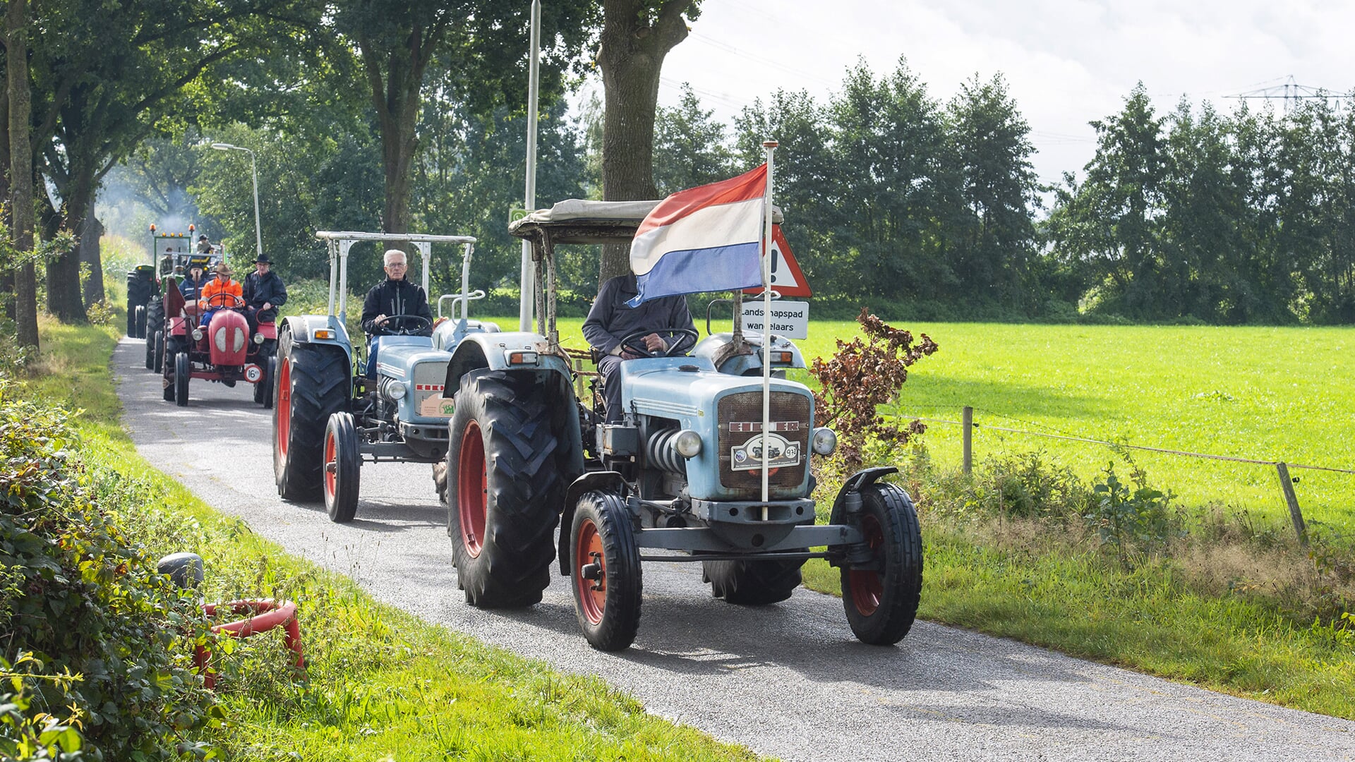 Hoogland 10e Hollandse Oldtimer Trekker Tocht