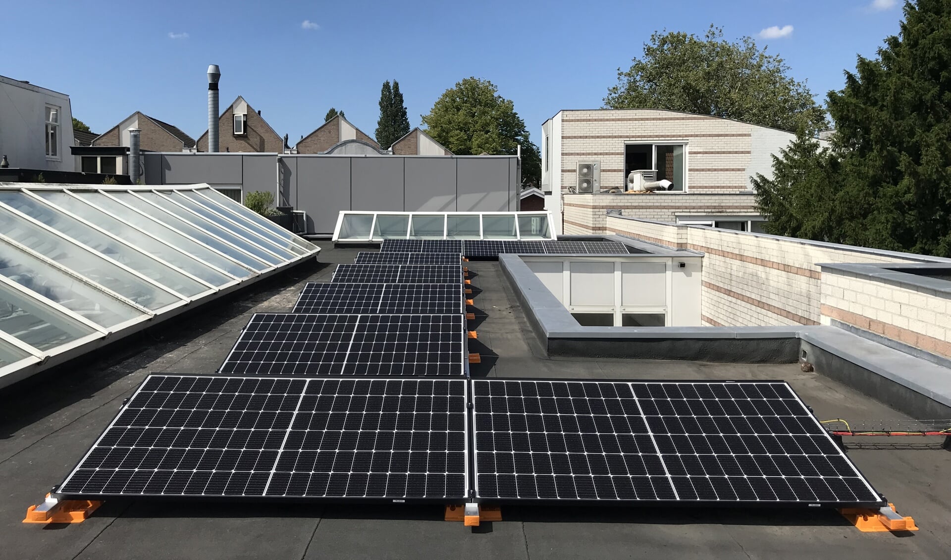 Zonepanelen Op Dak Van Museum Jan Nieuws Uit De Regio Amstelveen