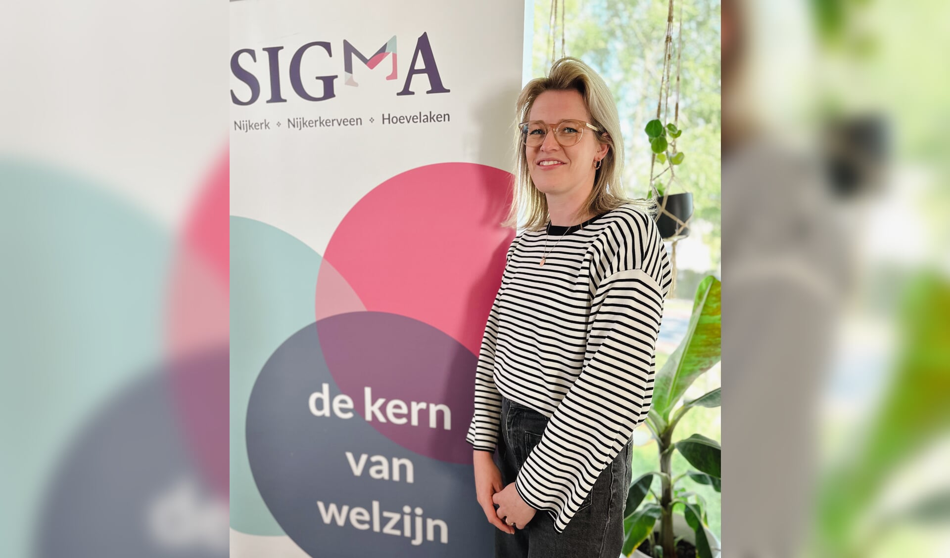 Marloes van Kruijl, projectleider Aanpak Eenzaamheid en PCSO bij Sigma. 