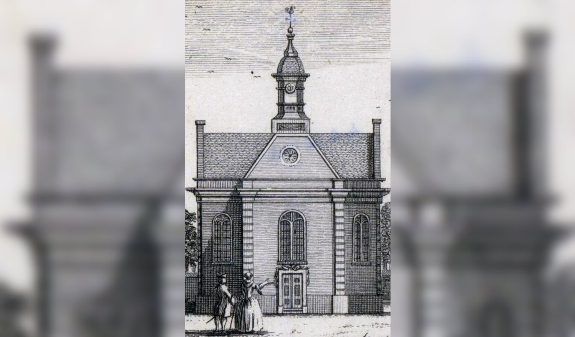“De Niew Gebouwde Kerk te Ouderkerk aan den Amstel”, 1780