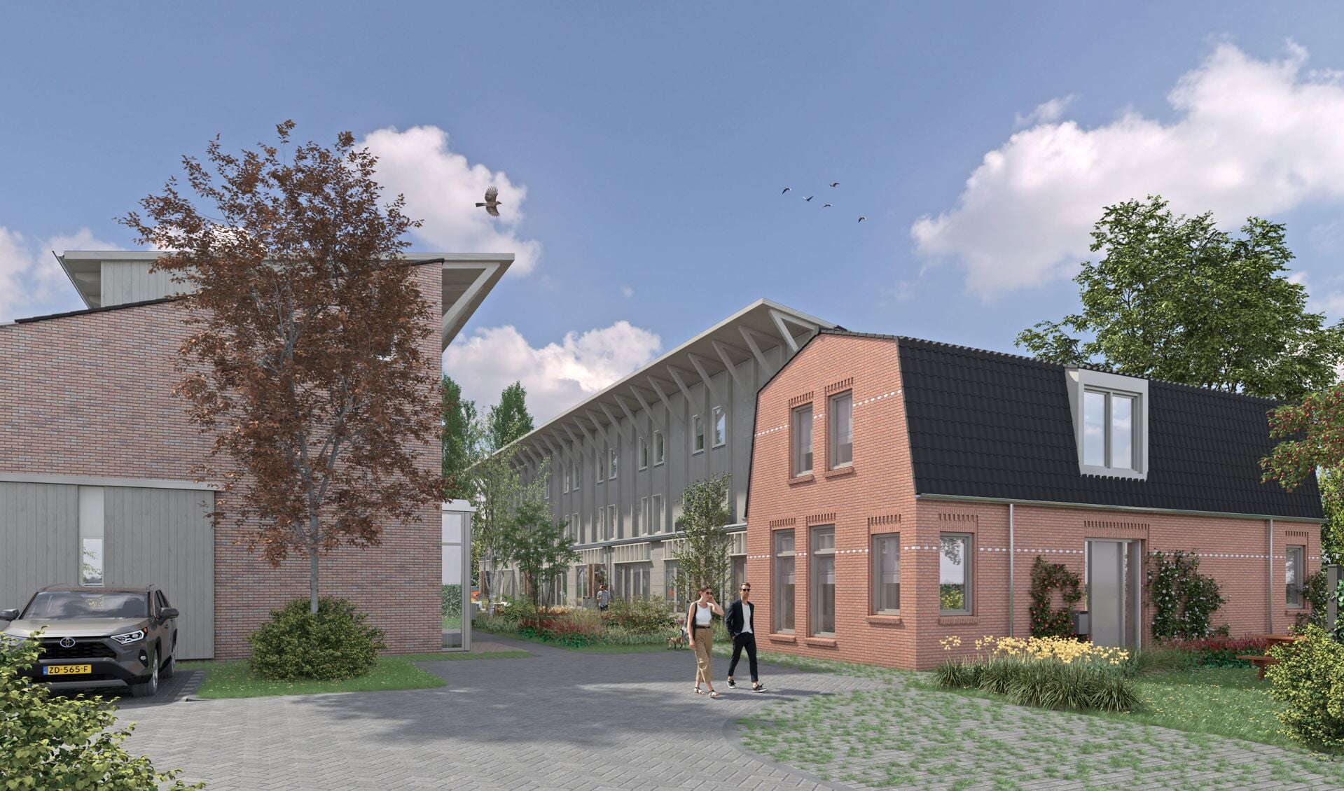 Het project de Brecht aan de Hoofdweg 1428.