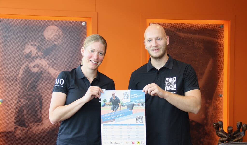 Esther Eijk en Daniël Jellema verwelkomen graag iedereen die weer wil gaan sporten.