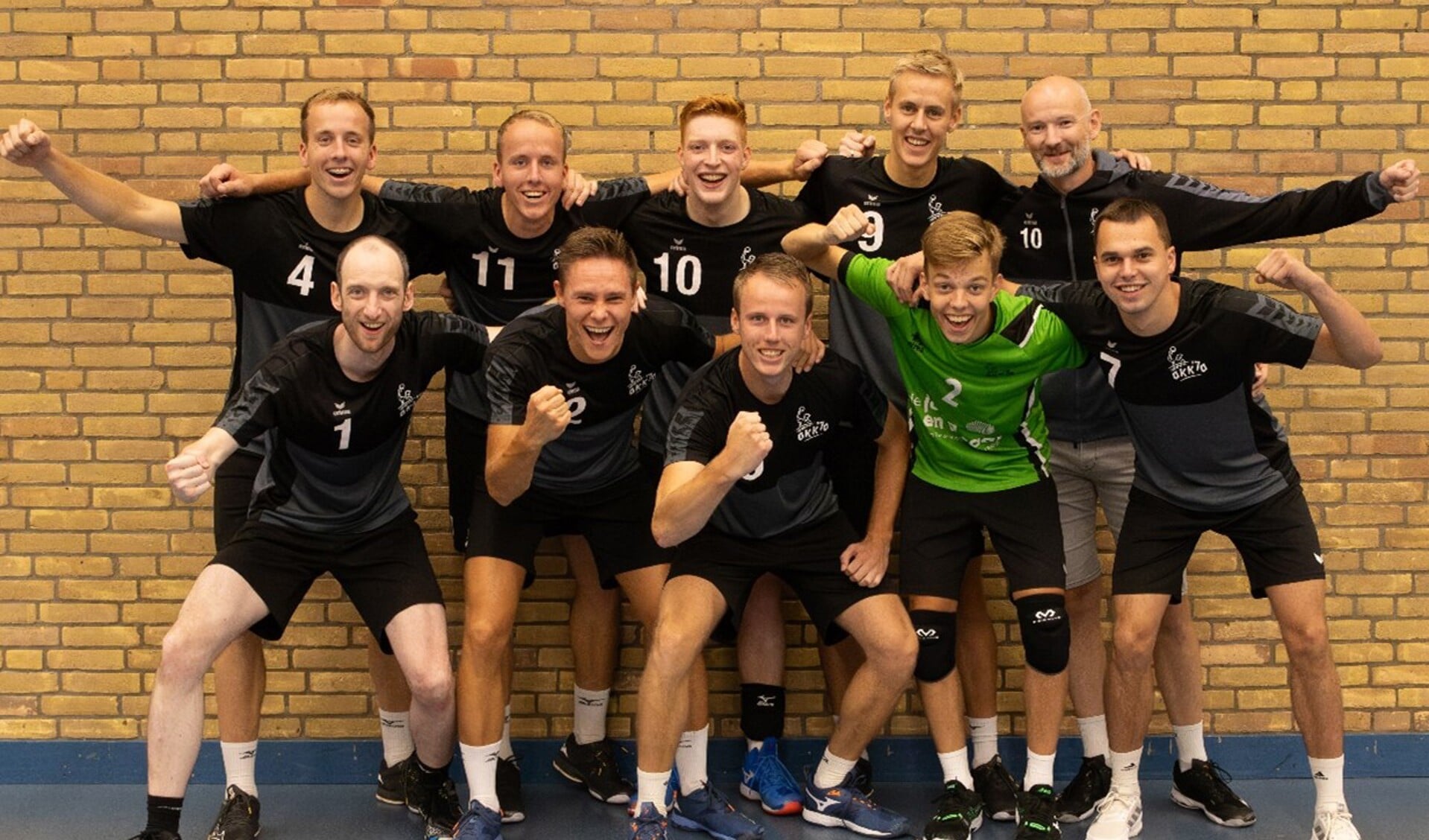 OKK'70 Heren 1 ook de sterkste in het tweede voorbereidingsweekend