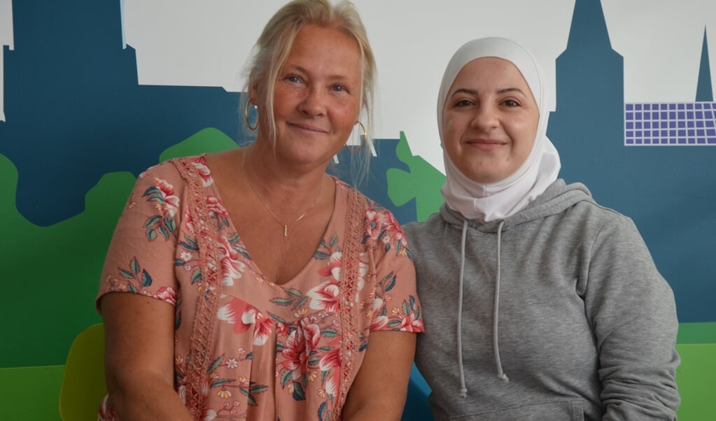 Martine en Asia bij het Energieloket