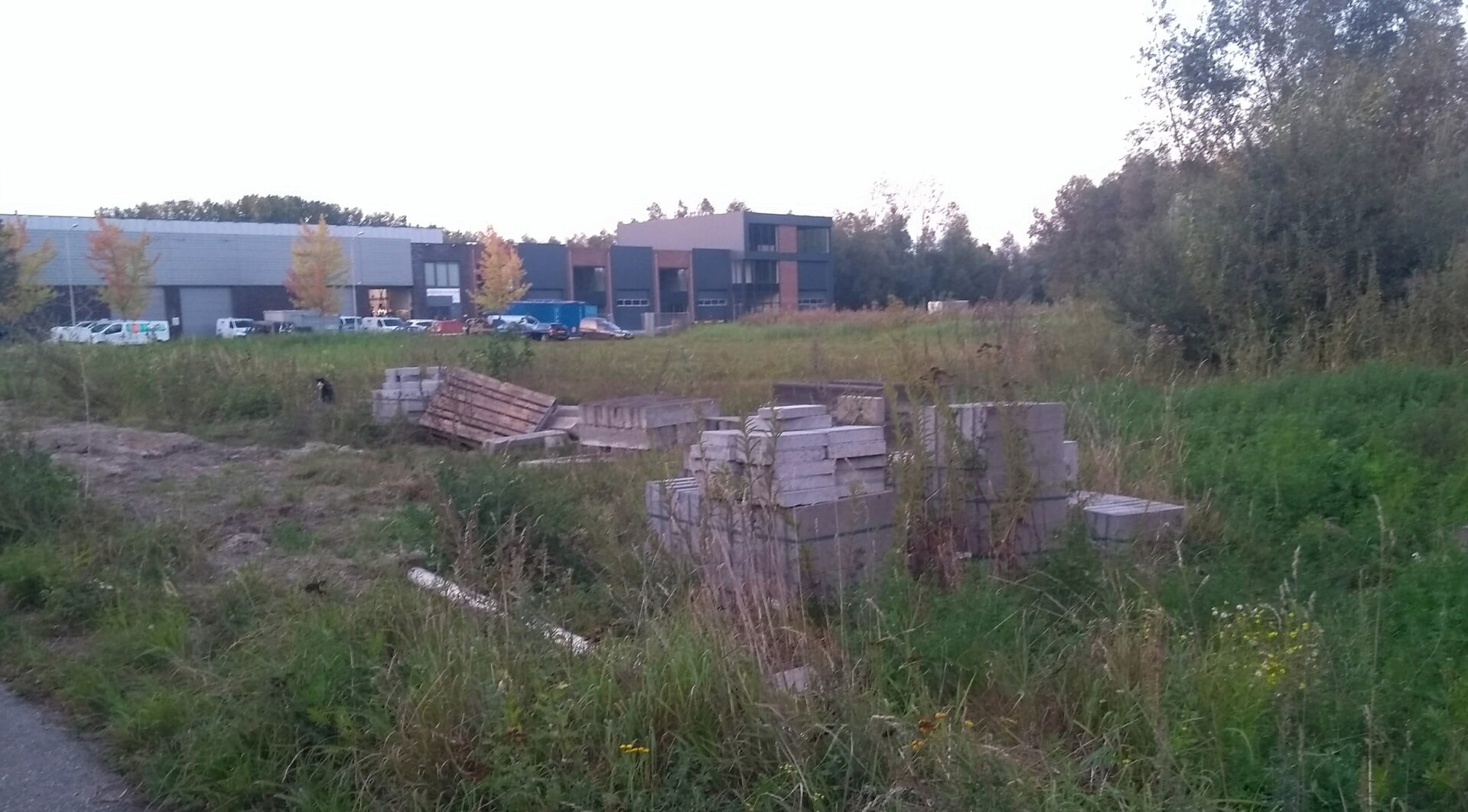 Het braakliggende terrein aan de Buys Ballotstraat in Gorinchem-Oost