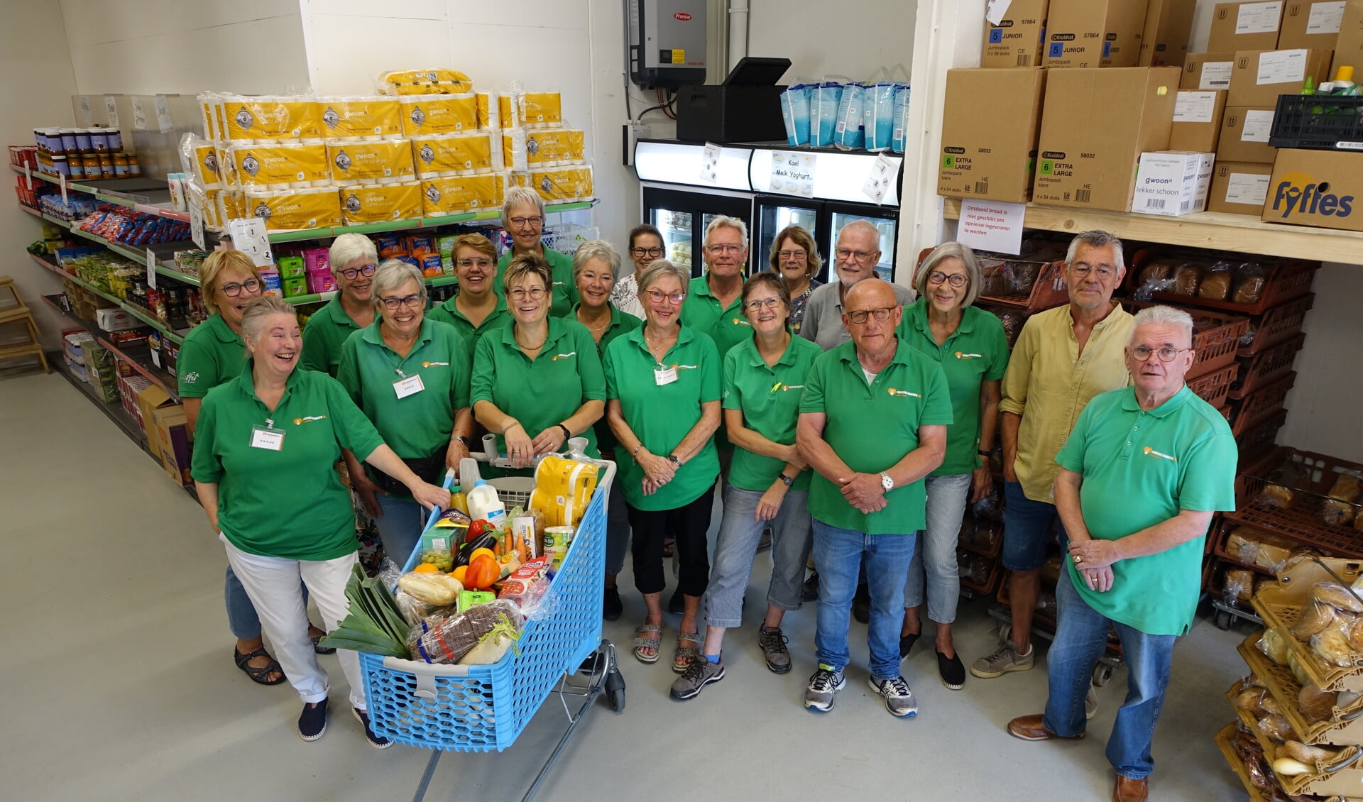 De Voedselbank Gorinchem staat klaar voor mensen in voedselnood