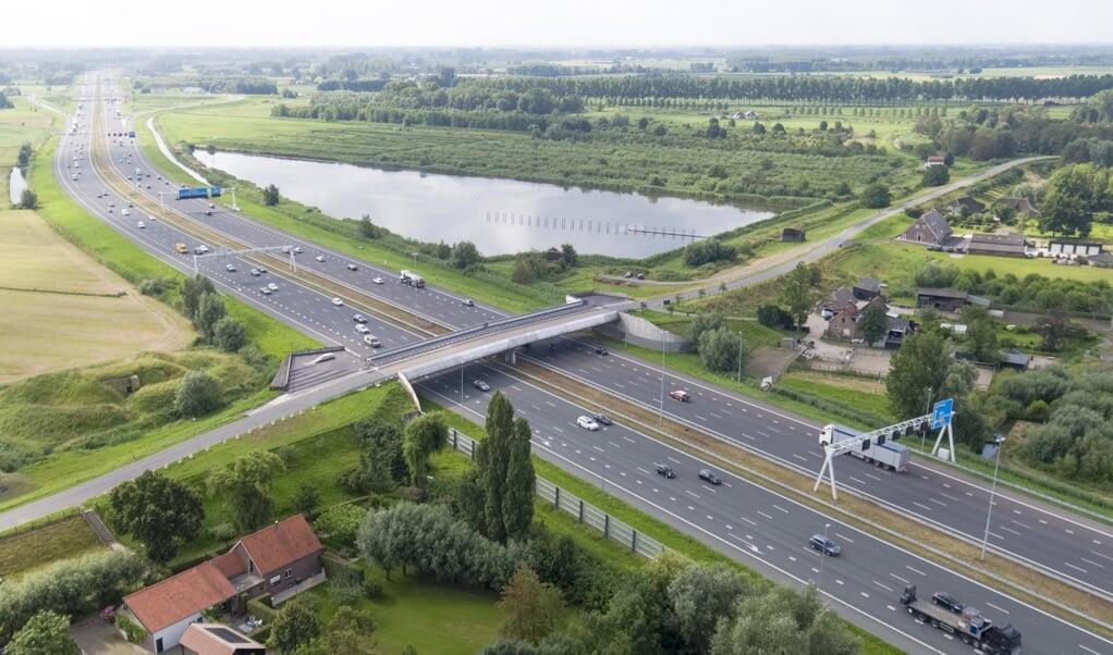 Afsluiting A12 tussen Deil en Everdingen