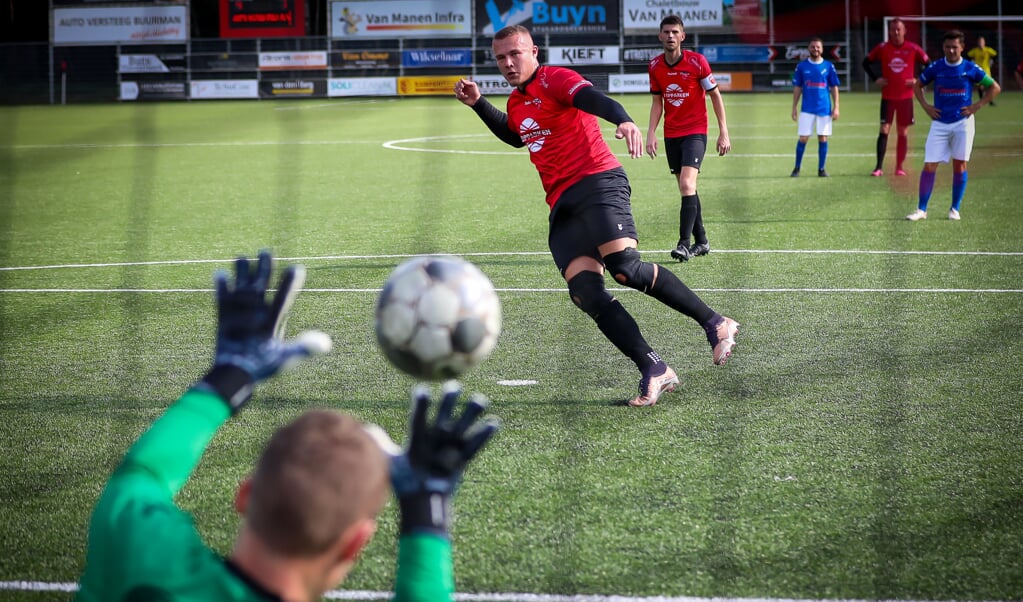 Jeroen Cramer trof enige malen doel