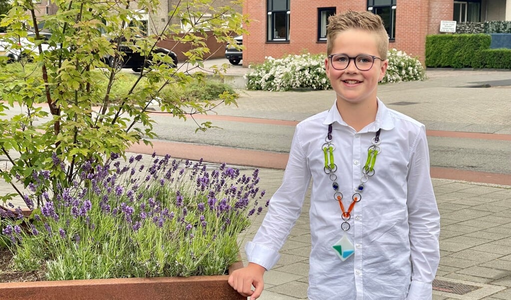 Rick van Laar is de nieuwe kinderburgemeester van de gemeente Rhenen. 