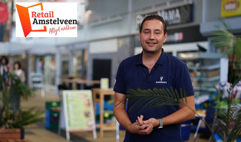 Atilla Meulenbelt, de voorzitter van Retail Amstelveen. 