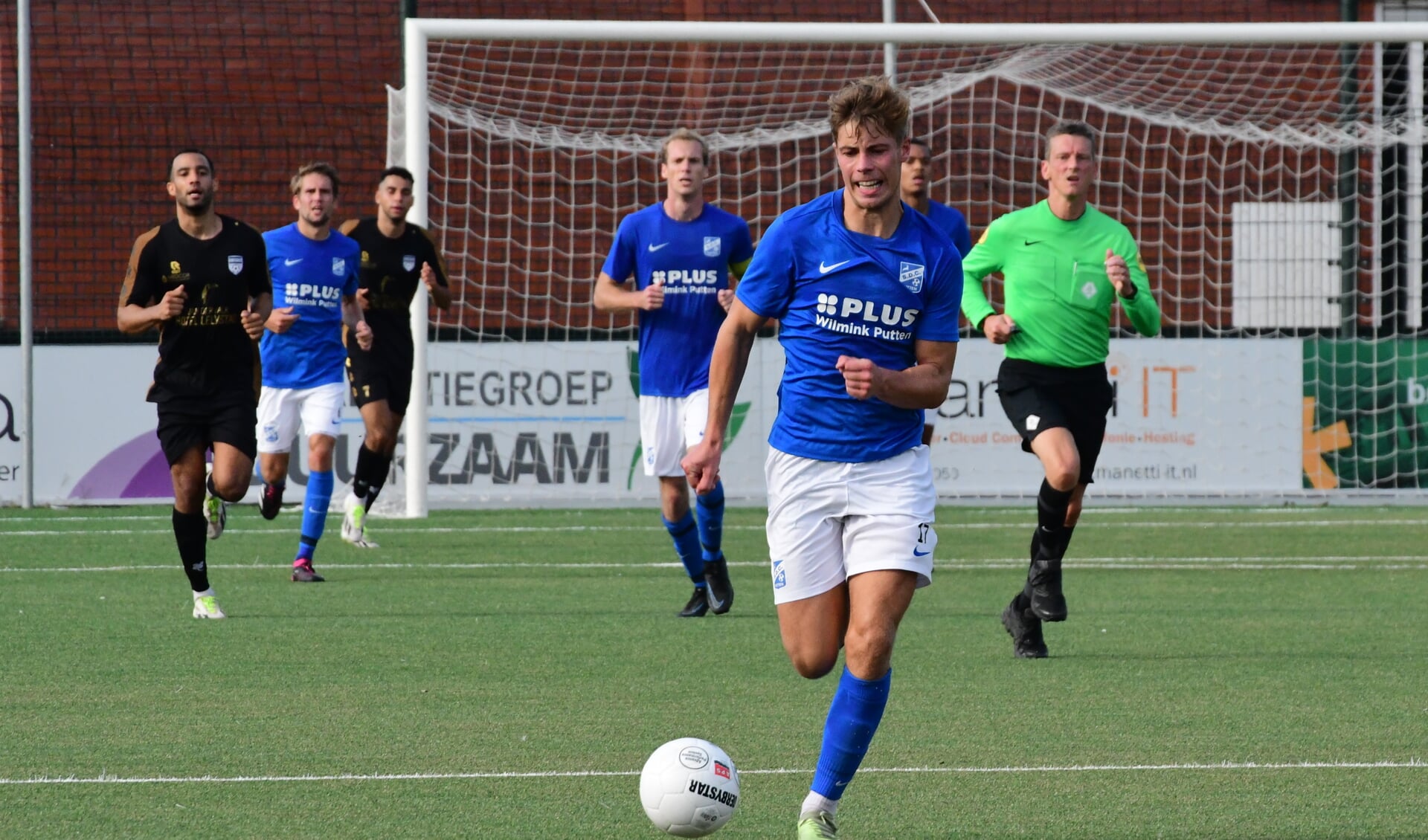 Roelf Oosterhoff stoomt op.