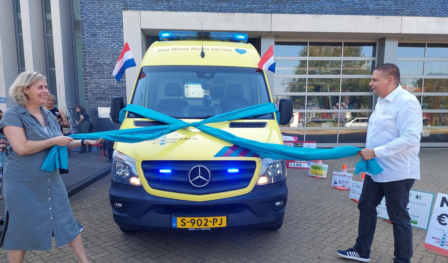 De officiële onthulling.