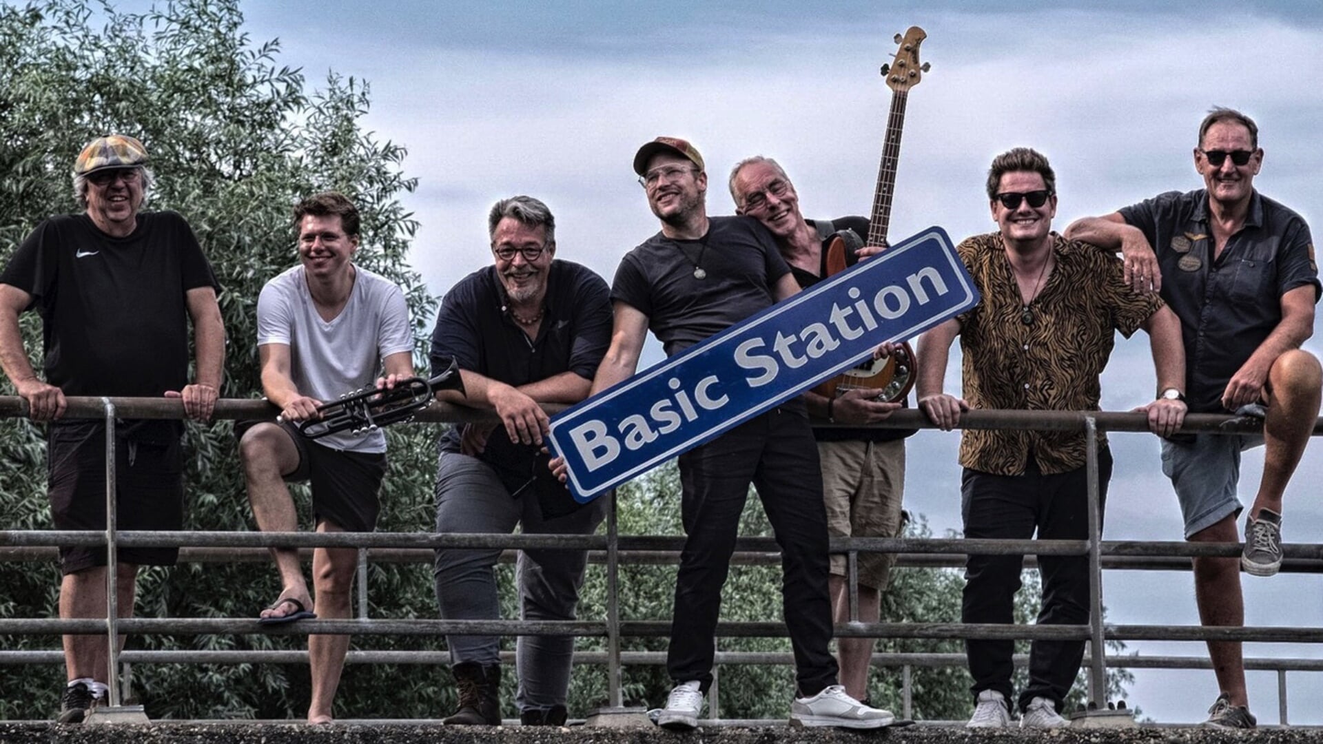 Van links naar rechts: Ben Petersen, Bart Verbeek, Edgar Blijenberg, Richard Quartel, Henk Haar, Robin Winkel, Arian Koops