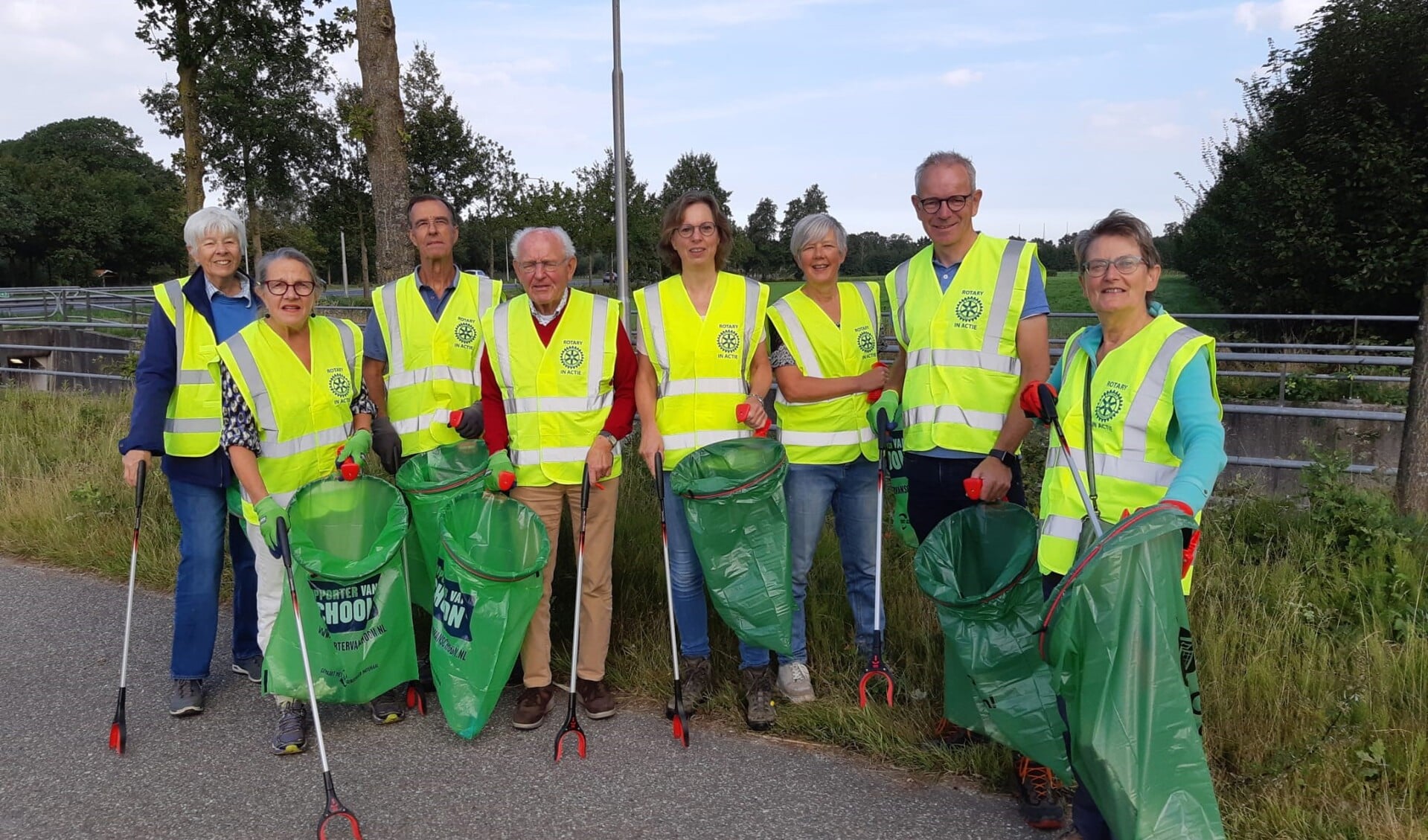 Rotaryclub Bennekom in actie