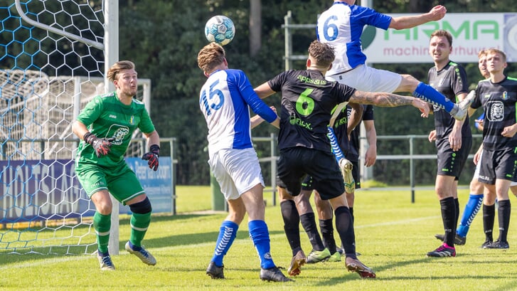 SV Panter hield slechts een punt over aan duel tegen SVF uit Cothen (hier op archiefbeeld tegen Veenendaal)