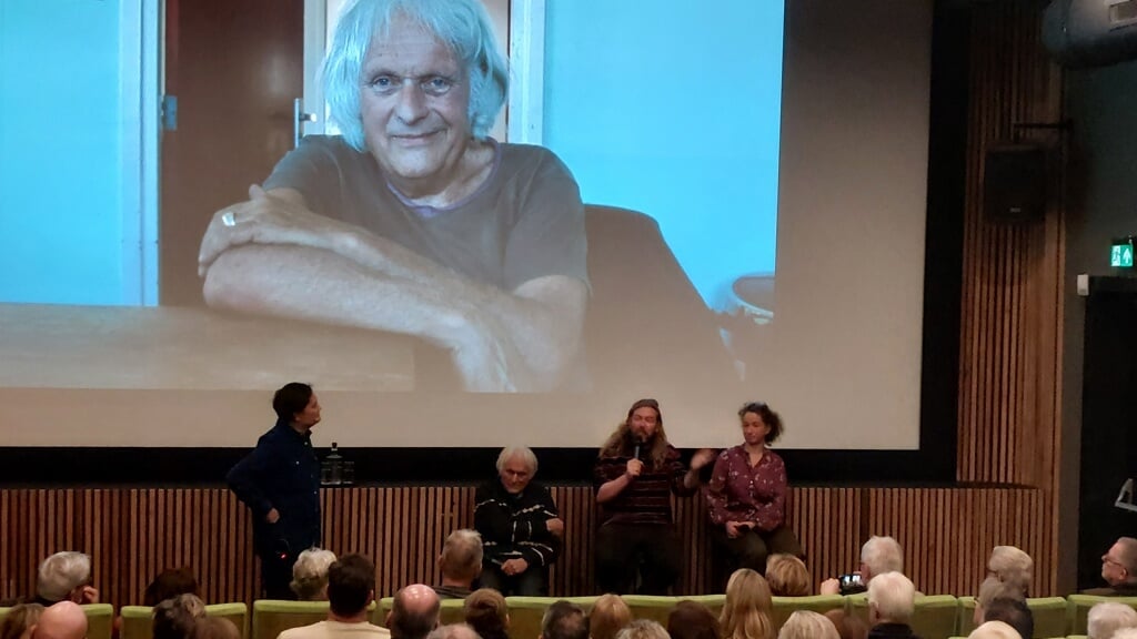 De vertoning van de documentaire 'Gerlach' in het bijzijn van Gerlach van Beinum en de regisseurs Aliona van der Horst en Luuk Bouwman.