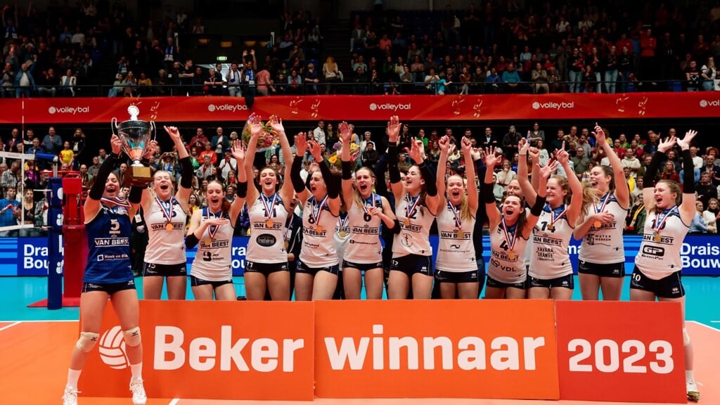 Vorig seizoen won Dames 1 van Sliedrecht Sport voor de zevende keer het Nationale Bekertoernooi. 