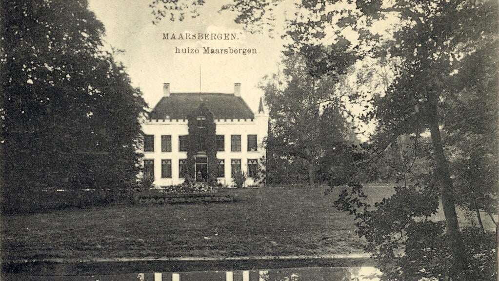 Kasteel Maarsbergen rond 1915. 