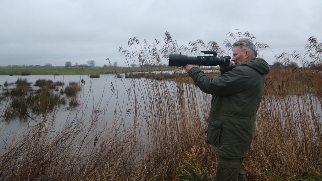 Baarnaar Sjaak Hoogendoorn is in zijn element met zijn camera in de natuur.