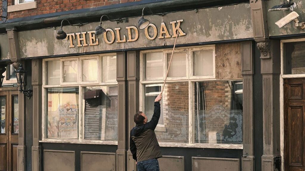 ‘The Old Oak’ is de laatste kroeg van een inmiddels vervallen plaatsje in Noord-Engeland