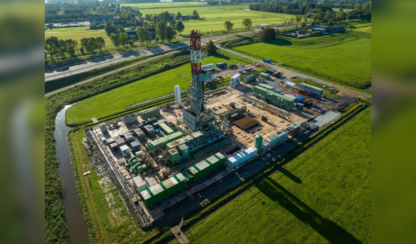 Het te verwachten beeld in De Bilt. (Dit beeld is van een eerdere boring in Ouder Amstel.)