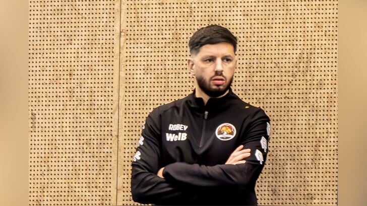 Coasch Wasim el Baroudi mag zich verheugen op Supercup duel tegen Tigers Roermond.
