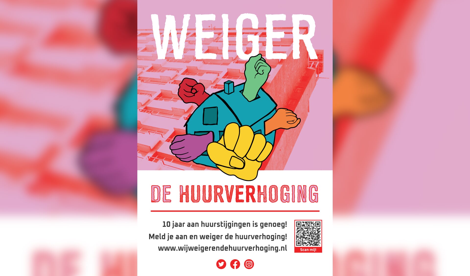 Actie Tegen Huurverhoging In Veenendaal: Sluit Je Aan Bij Wij Weigeren ...