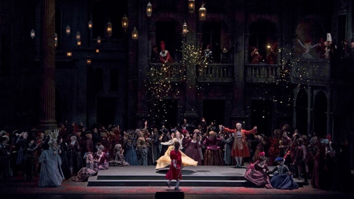 Scène uit opera Roméo et Juliette.